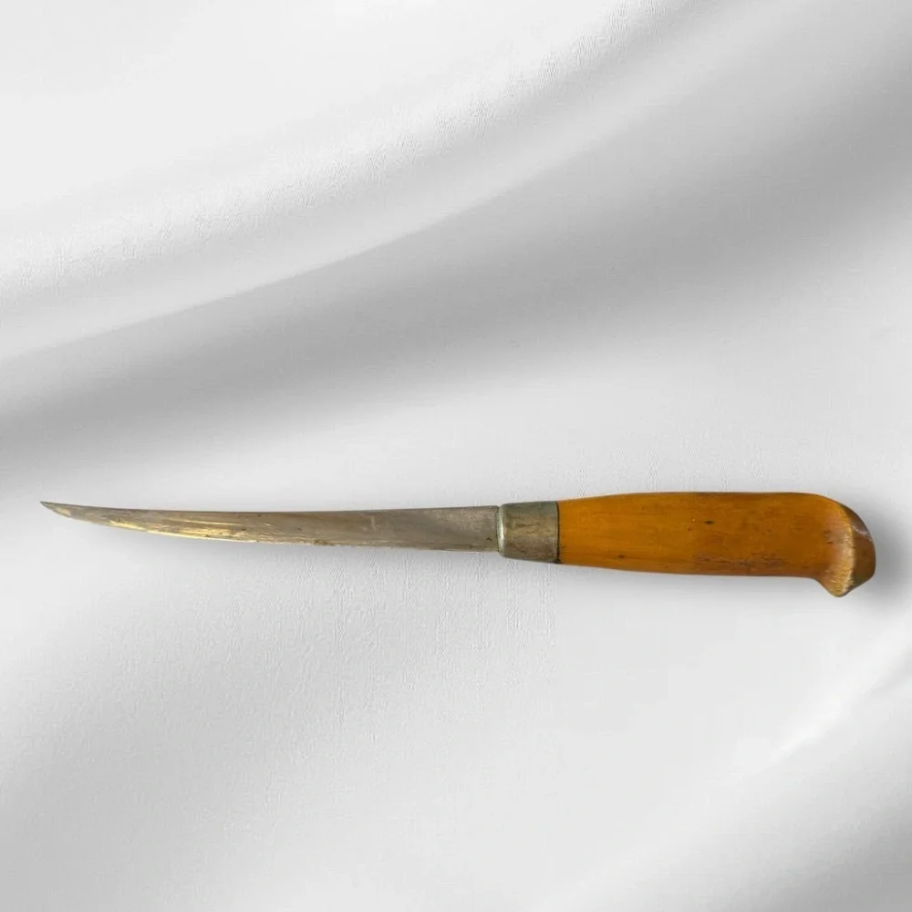 Vintage‎ Marttiini Rovaniemi Finland Knife Fish Fillet Rapala Leather Case
